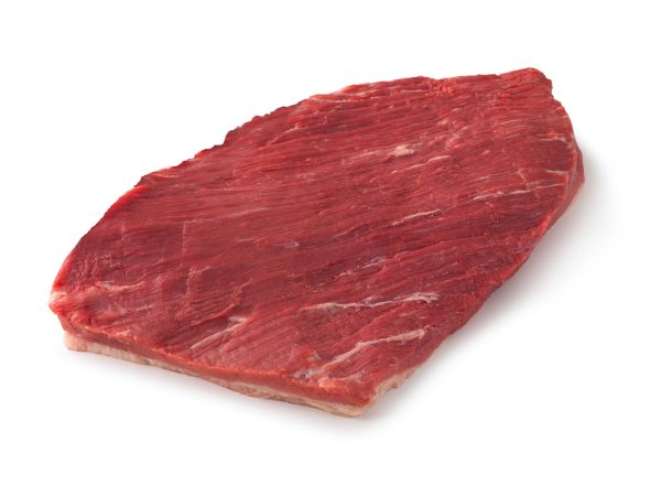 Buy yours now: A succulent Brisket Flat Half is showcased on a pristine white background, tempting you to buy yours now.