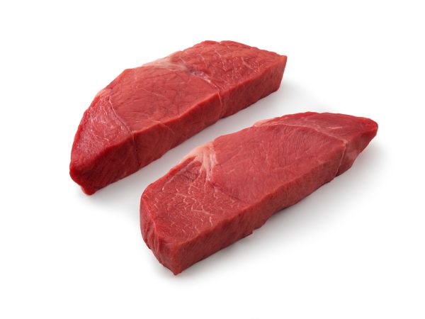 Buy two pieces of Petite Sirloin Steak (1lb) from We Speak Meat Company on a white background.