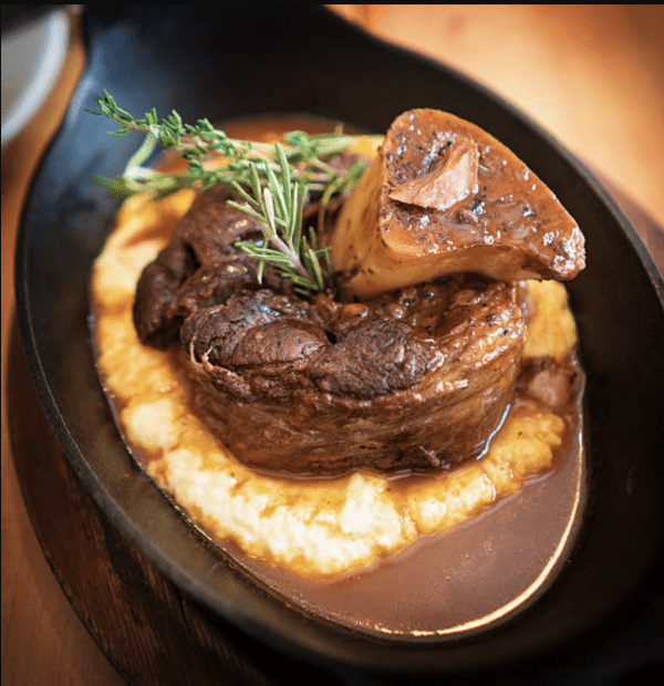 Thors Hammer Steak Plated by a professional chef